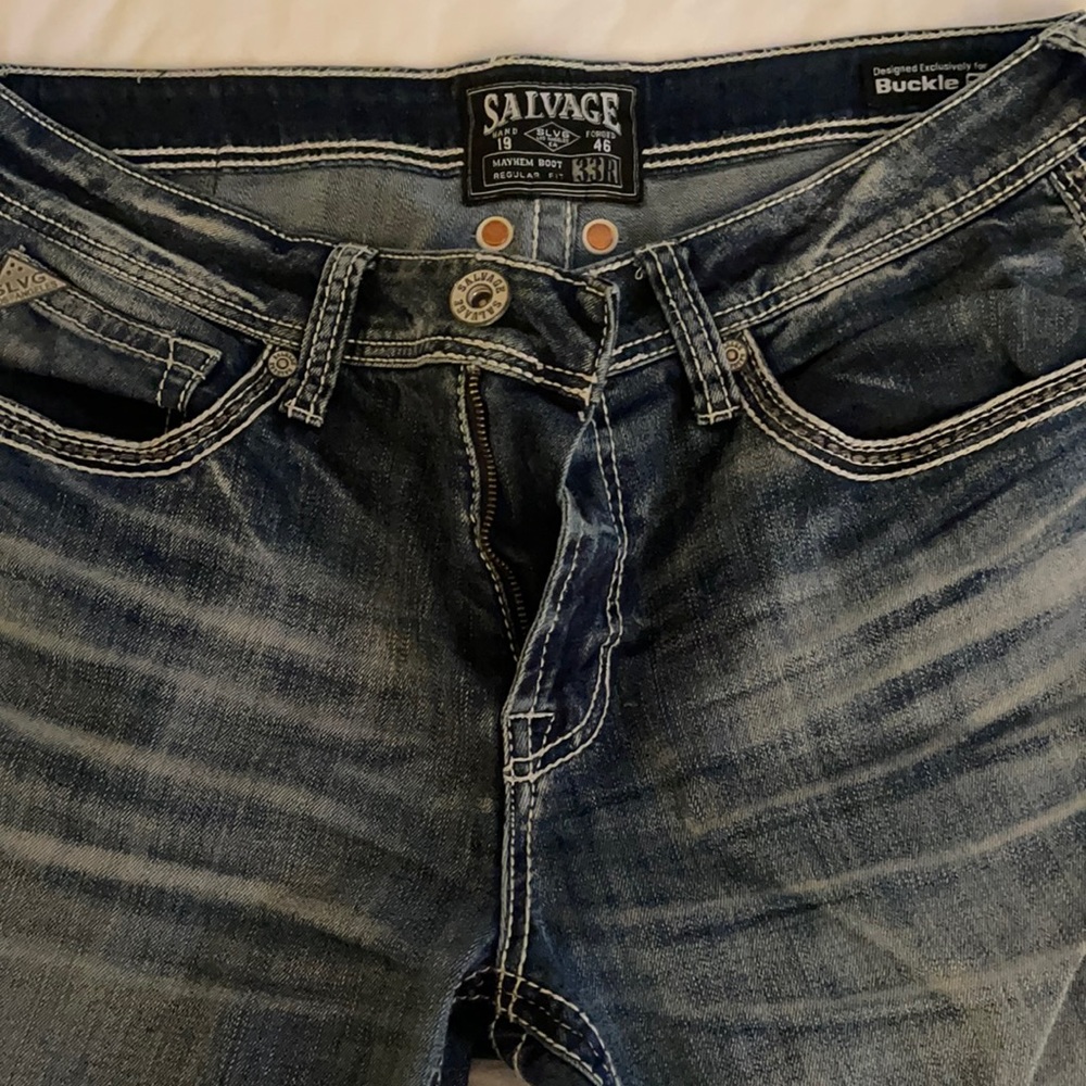 Men’s salvage jeans size 33